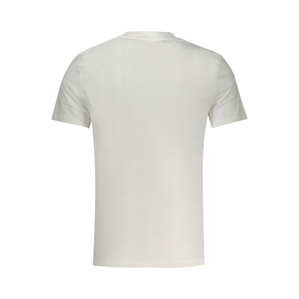 Guess Jeans Bianco Cotton Men T-Shirt