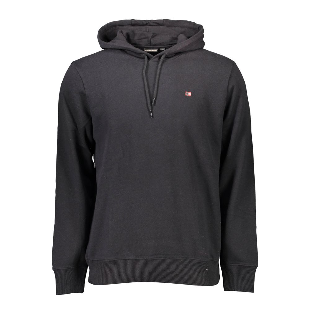 Napapijri Black Cotton Men's Sweatshirt