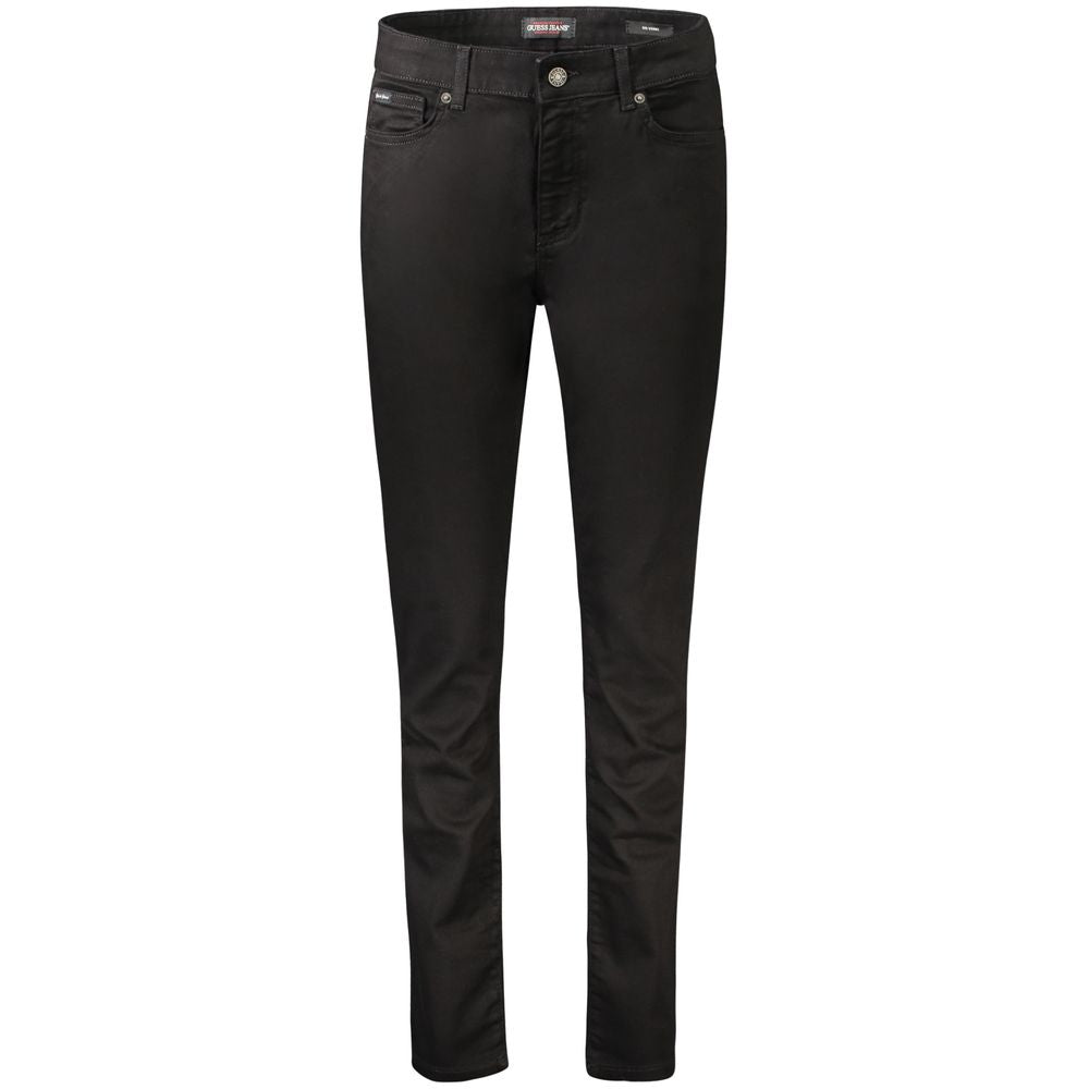 Guess Jeans Nero Cotton Women's Skinny Jean