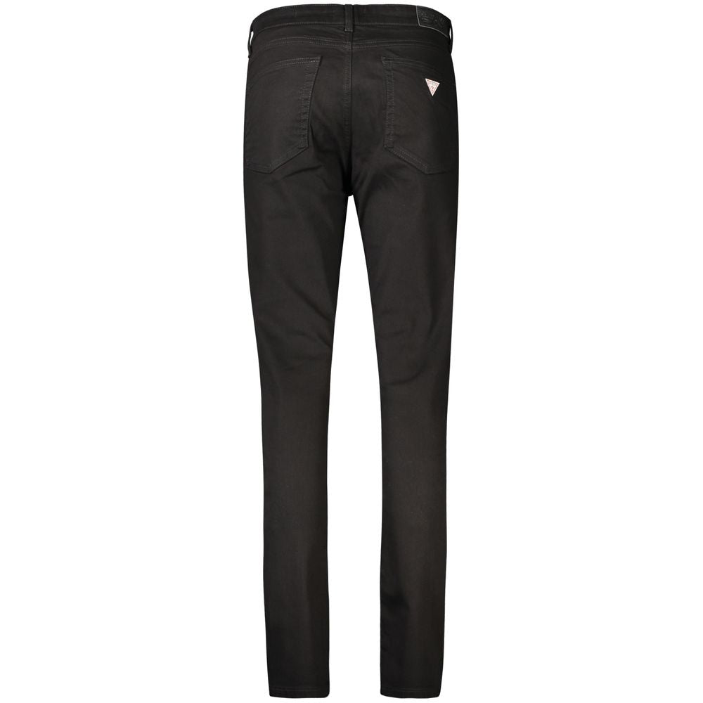 Guess Jeans Nero Cotton Women's Skinny Jean