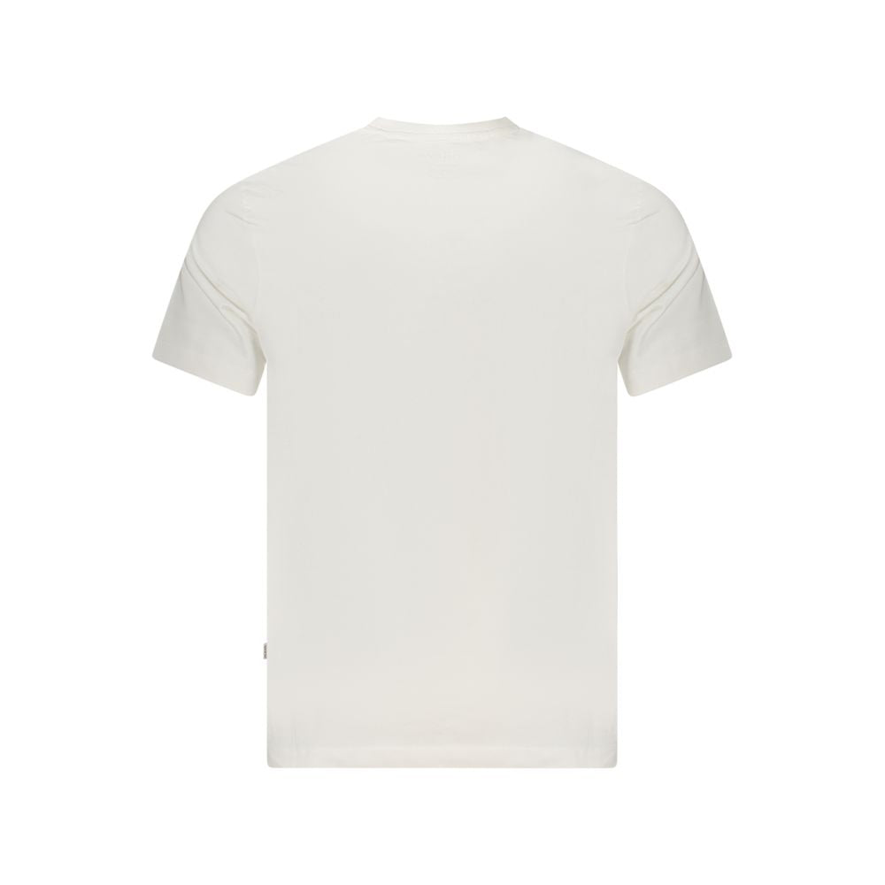 Guess Jeans Bianco Organic Cotton Men's T-Shirt
