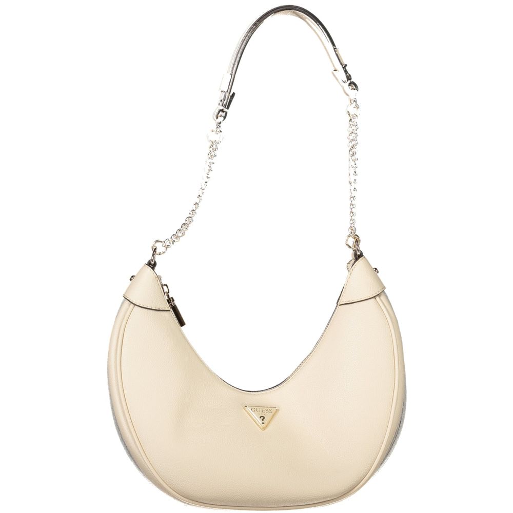 Guess Jeans Beige Polyurethane Women Handbag
