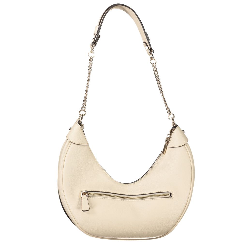 Guess Jeans Beige Polyurethane Women Handbag
