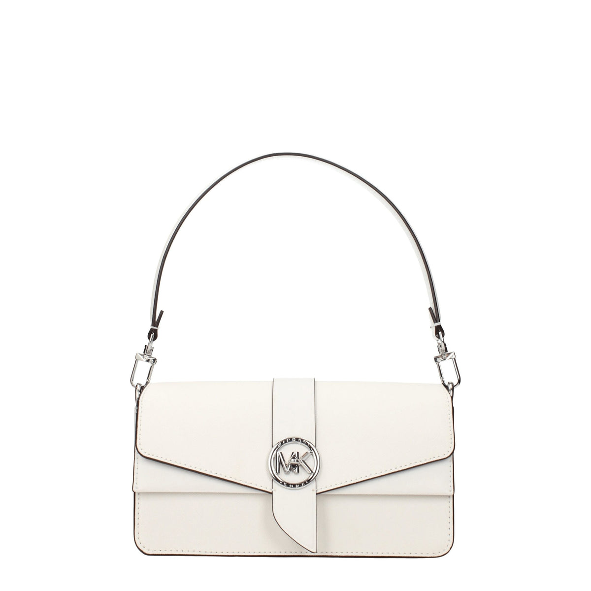 Michael Kors White Leather Handbag
