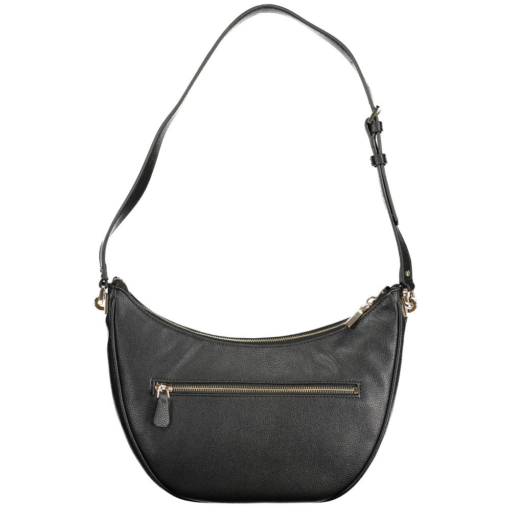 Guess Jeans Nero Poliuretano Women Handbag