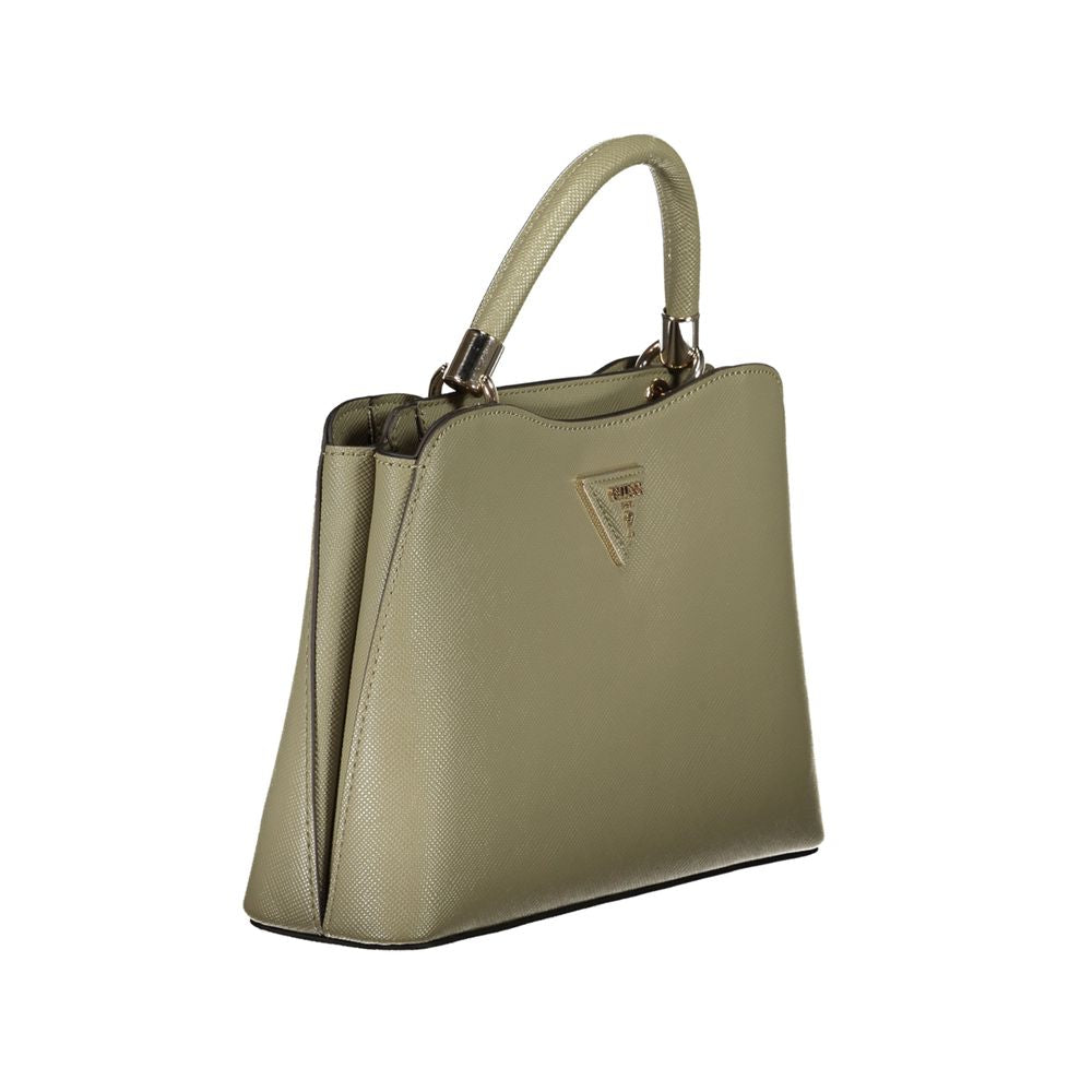 Guess Jeans Verde Poliuretano Women Handbag