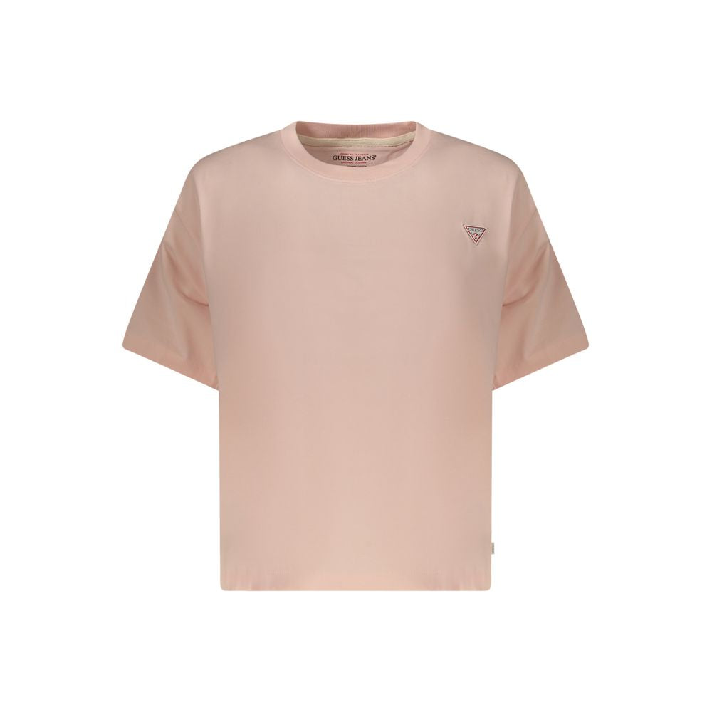 Guess Jeans Rosa Cotton Women T-Shirt