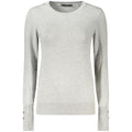 Guess Jeans Grigio Viscosa Women Sweater