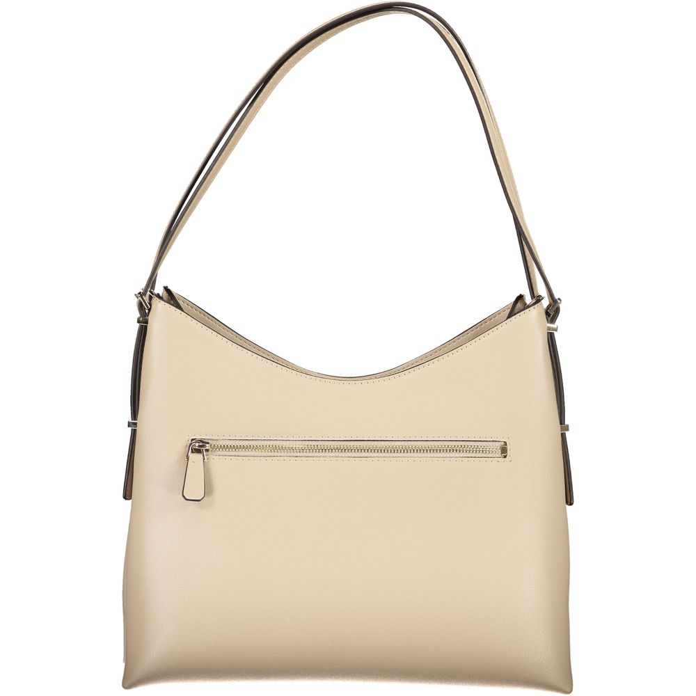 Guess Jeans Beige Poliuretano Women Handbag