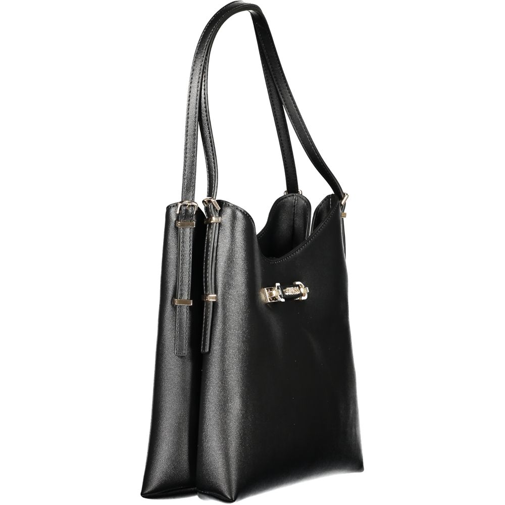 Guess Jeans Black Polyurethane Women Handbag