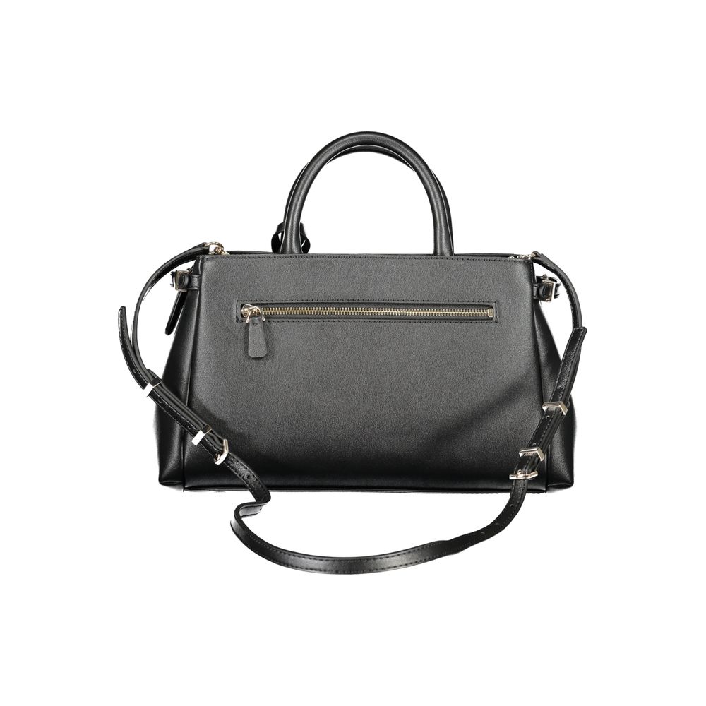Guess Jeans Nero Poliuretano Women Handbag