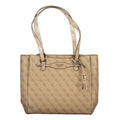Guess Jeans Beige Polyurethane Women Handbag