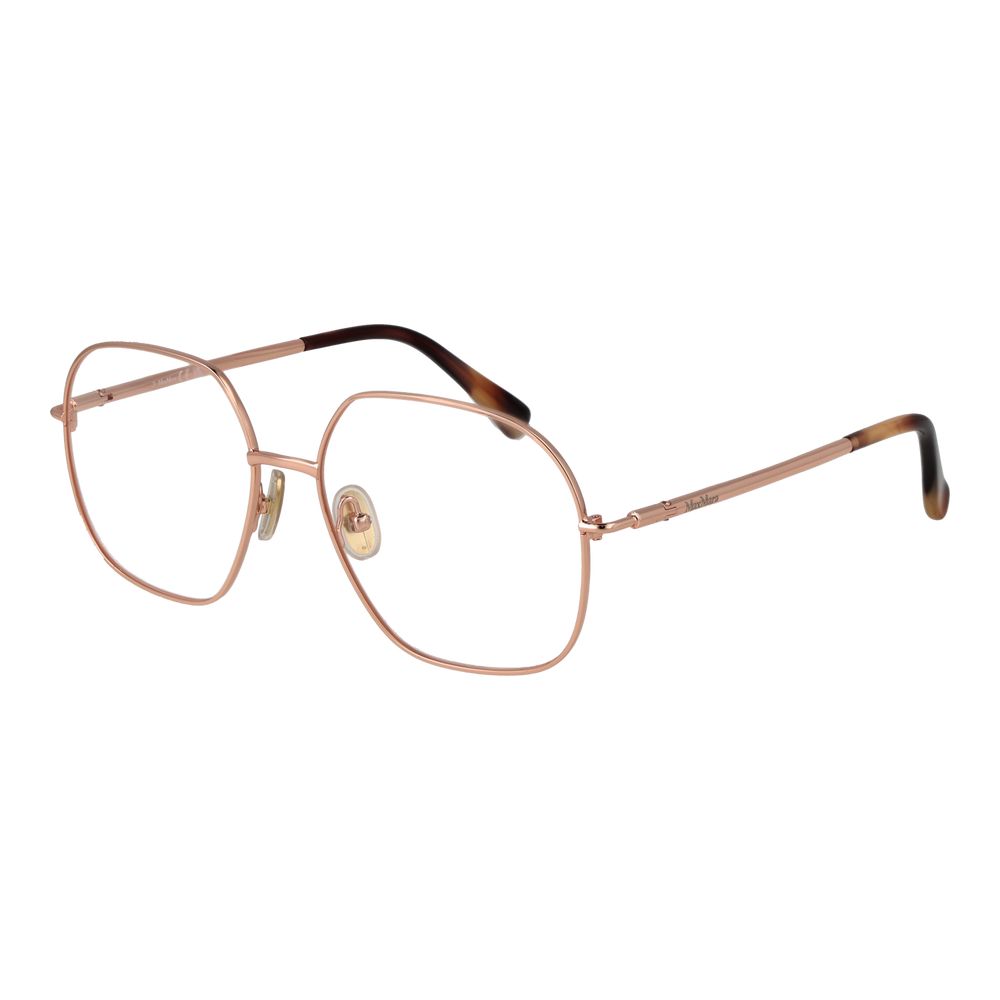 Max Mara Rose Gold Metal Glasses (Frames)