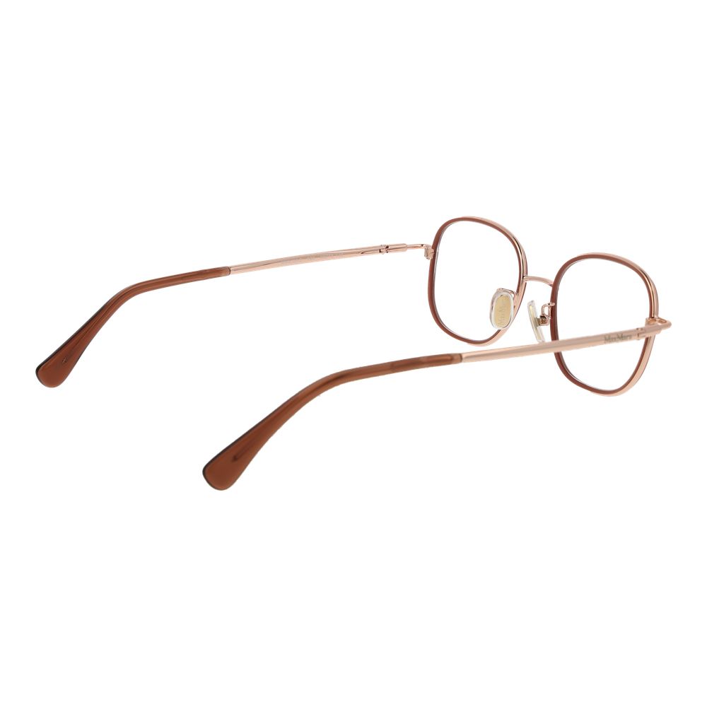 Max Mara Rose Gold Metal Glasses (Frames)