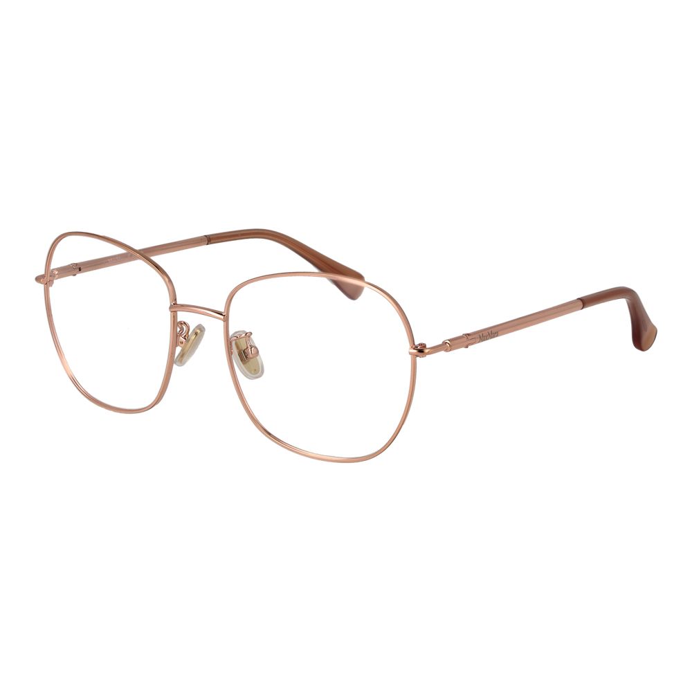 Max Mara Rose Gold Metal Glasses (Frames)