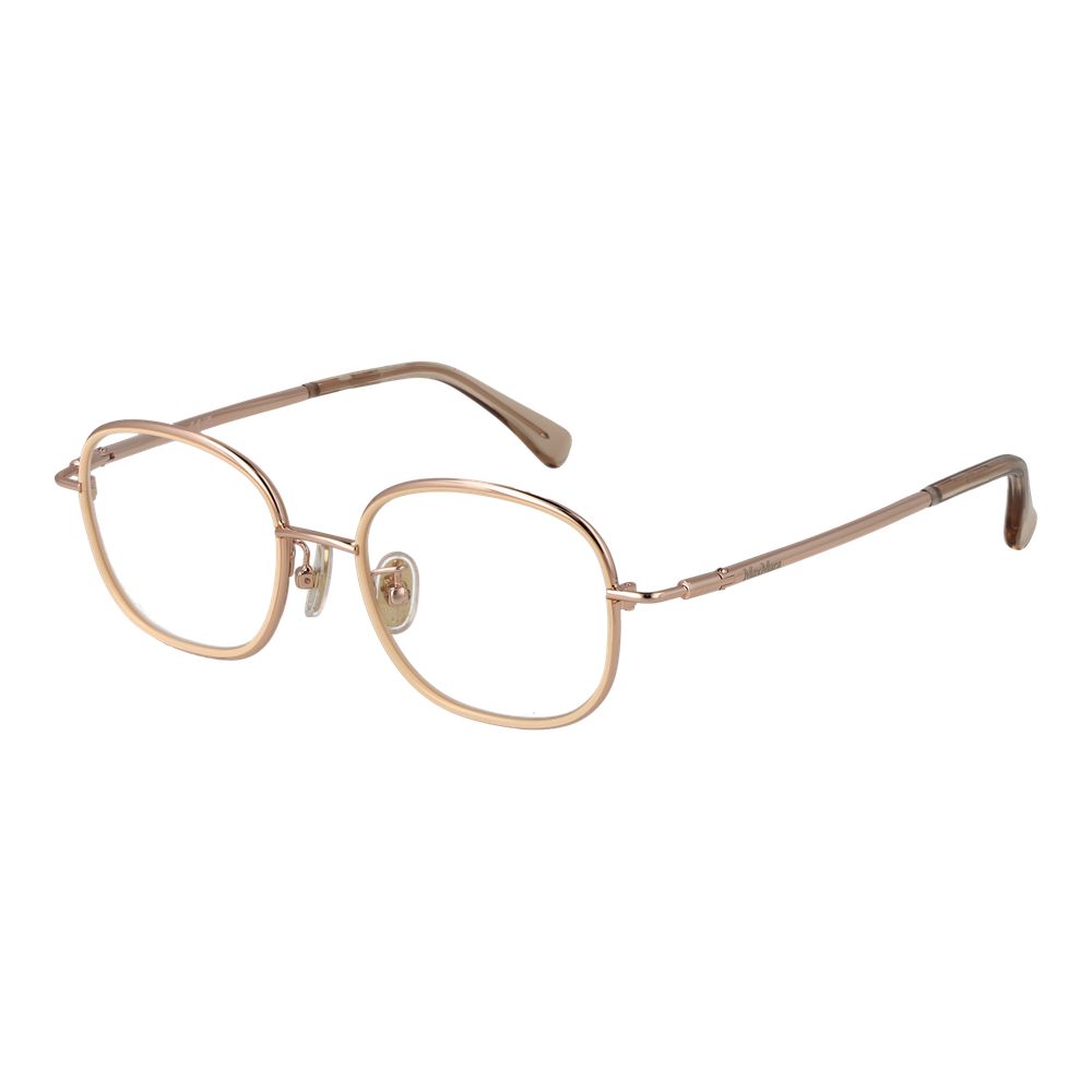 Max Mara Rose Gold Metal Glasses (Frames)