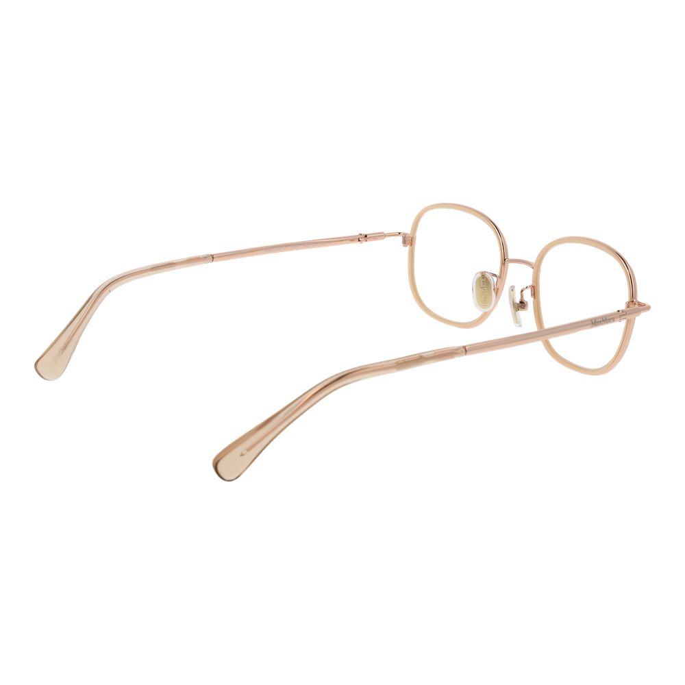Max Mara Rose Gold Metal Glasses (Frames)