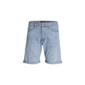 Jack Jones Light Blue Cotton Bermuda Shorts