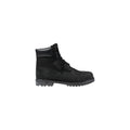 Timberland Black Leather Lace-Up Boots