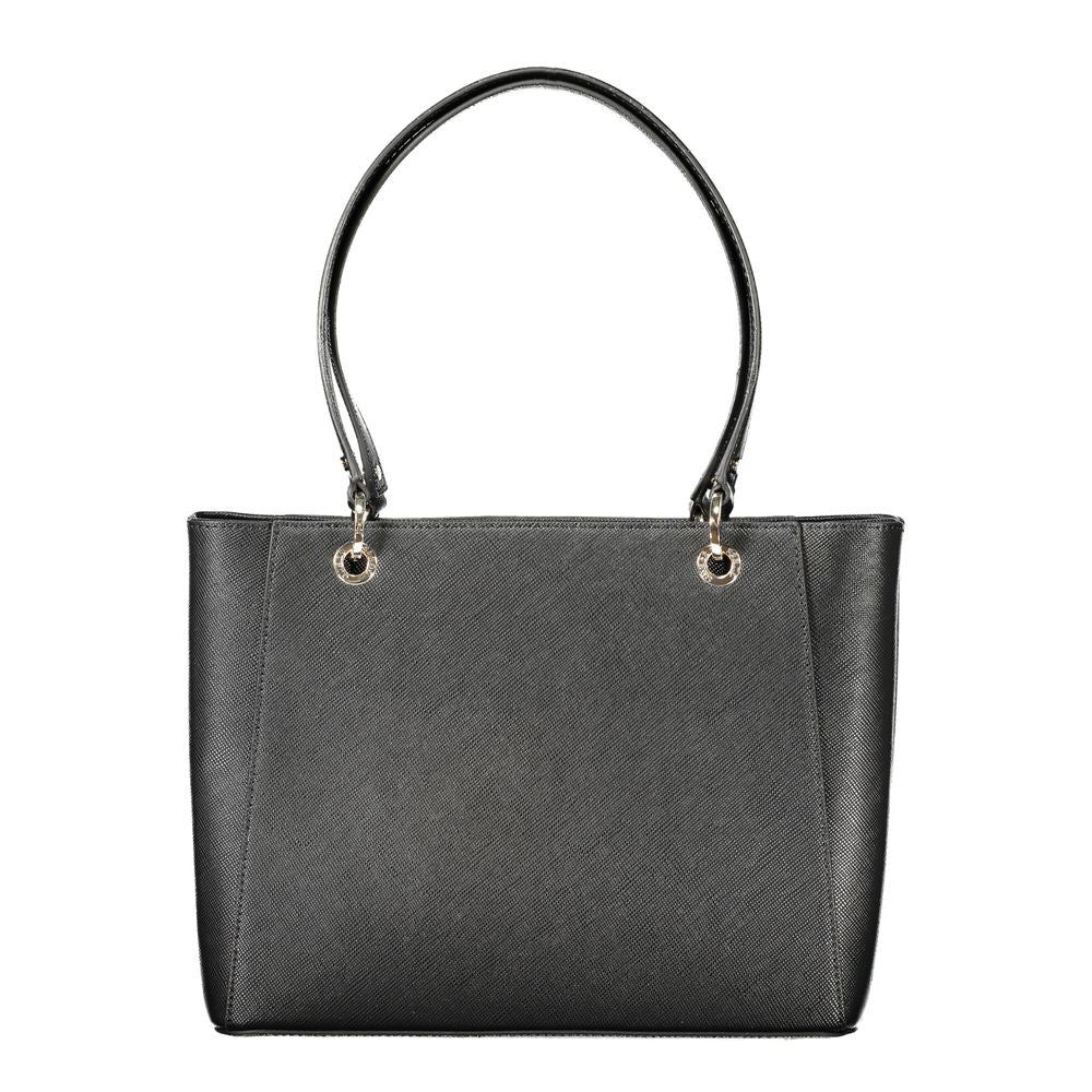 Guess Jeans Black Polyurethane Women's Handbag