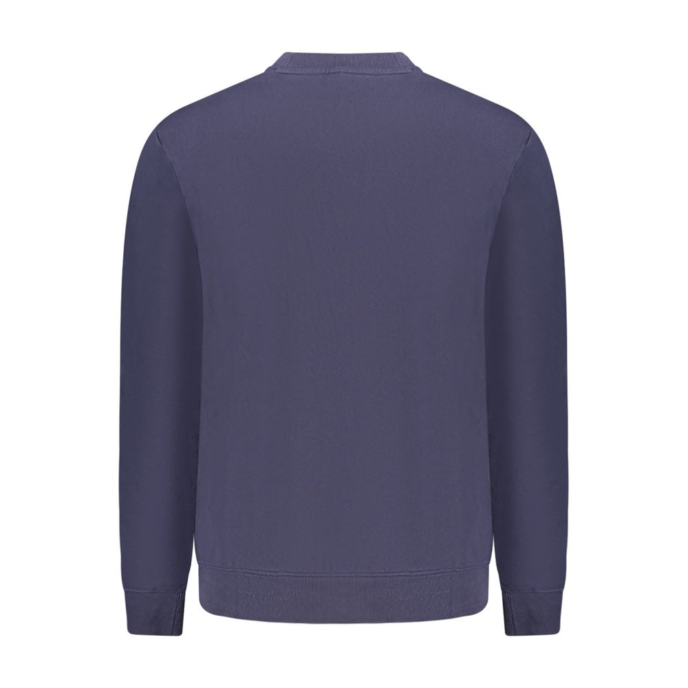 Napapijri Blue Cotton Men Sweatshirt