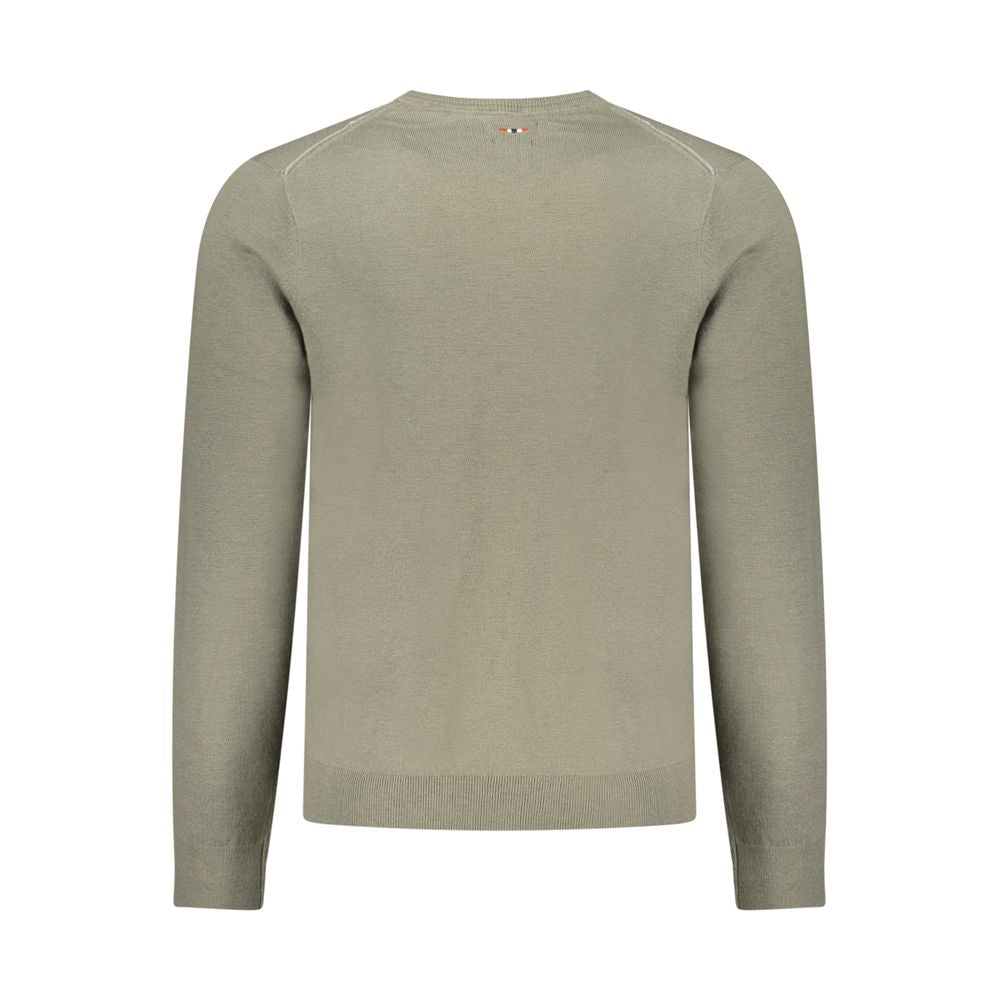 Napapijri Verde Wool Men Sweater