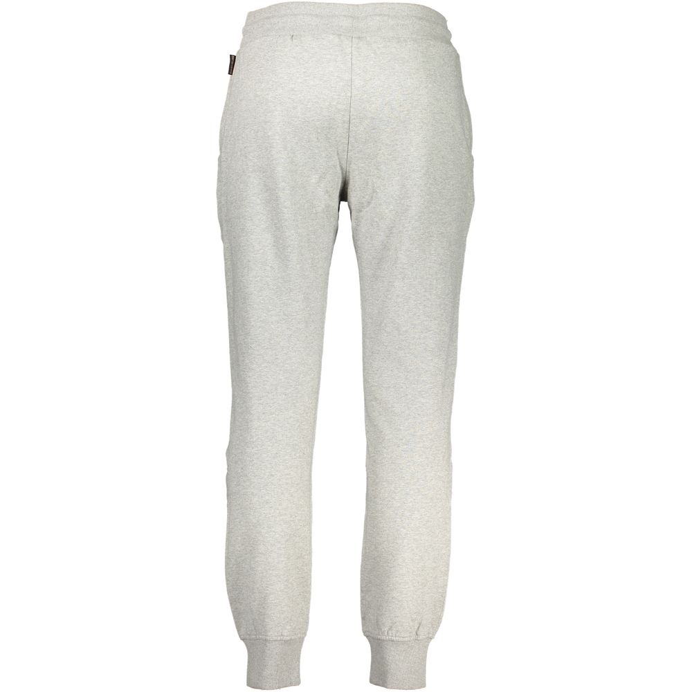 Napapijri Gray Cotton Men's Sweatpants