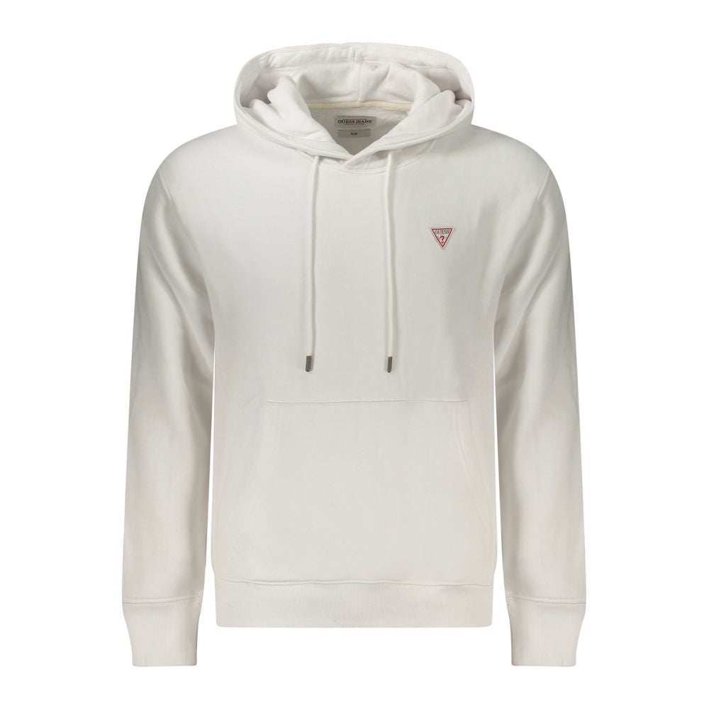 Guess Jeans White Organic Cotton Men Sweatshirt