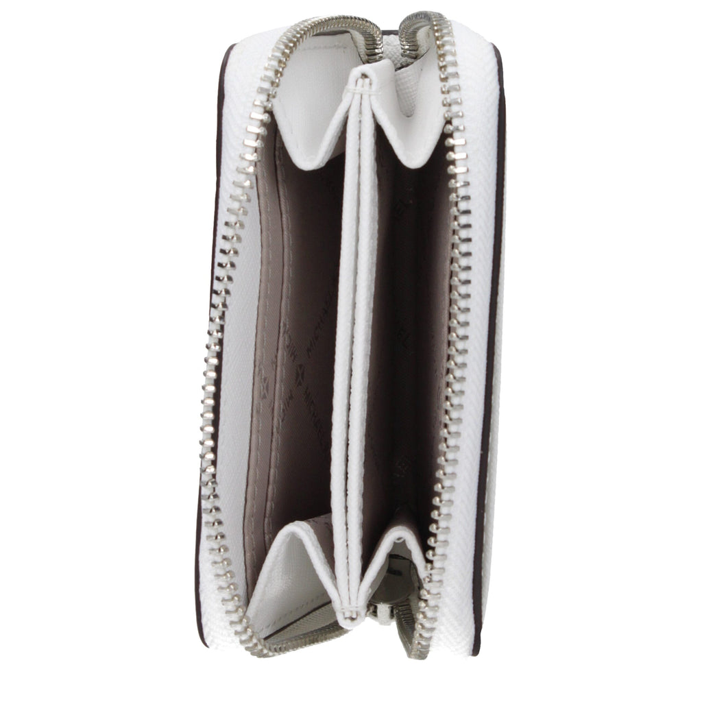 Michael Kors White Leather Cardholder