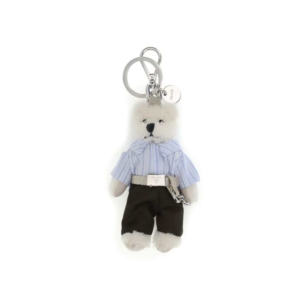 Prada Multicolor Cotton Keychain
