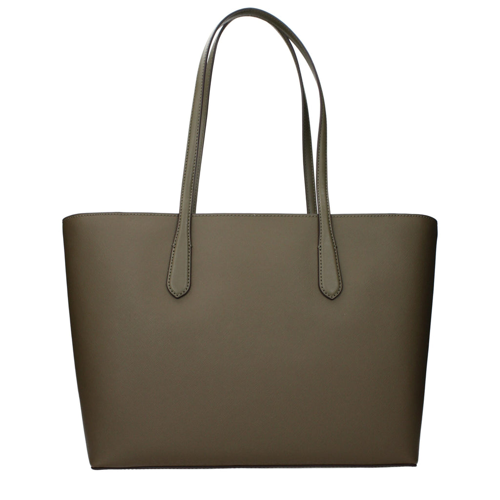 Michael Kors Green Fabric Shoulder Bag
