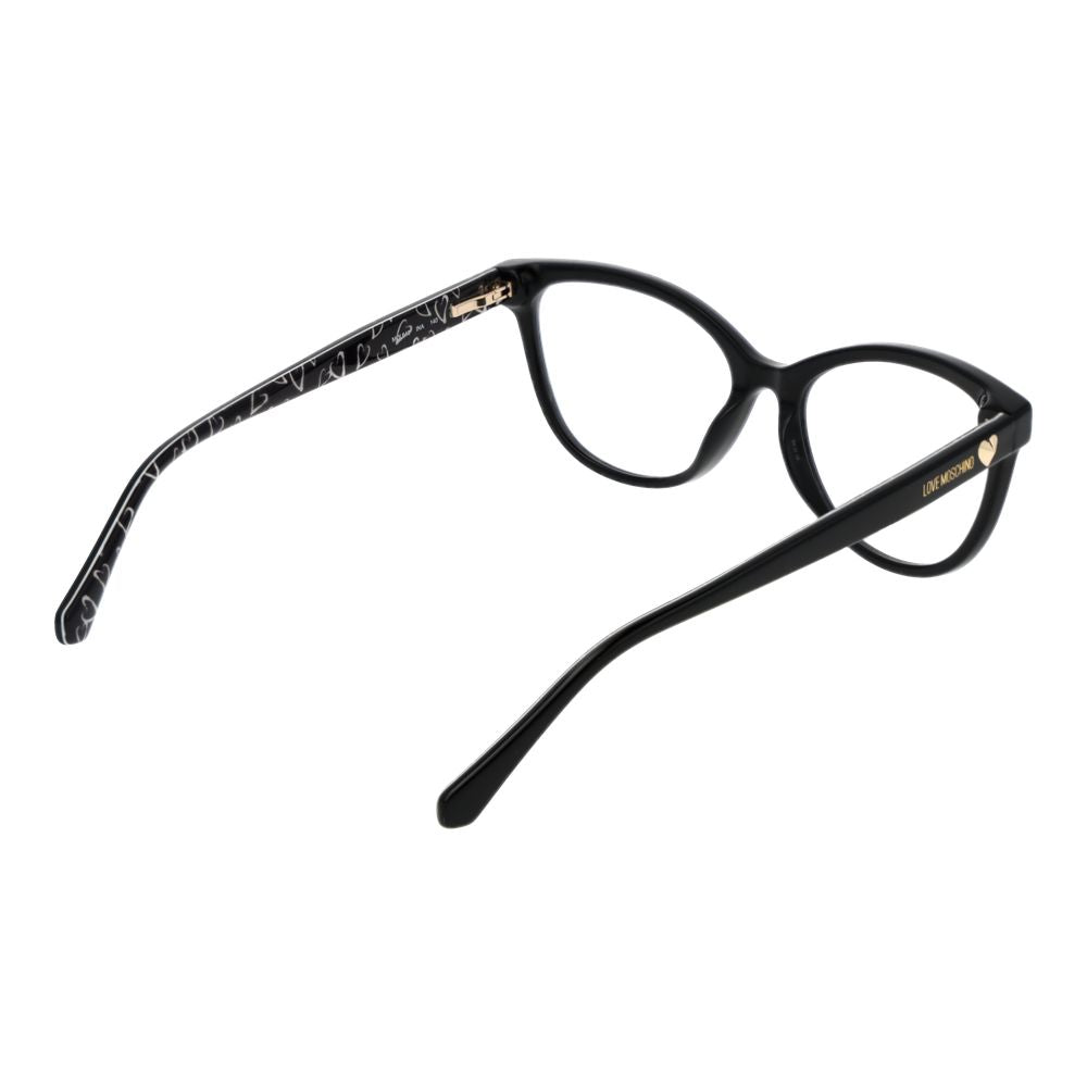Love Moschino Black Acetate Glasses (Frames)