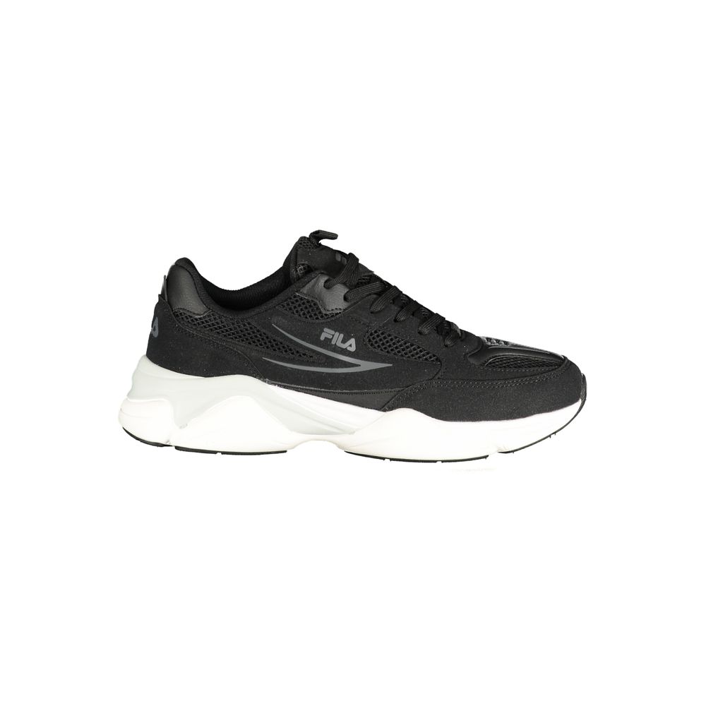 Fila Black Polyurethane Men Sneaker