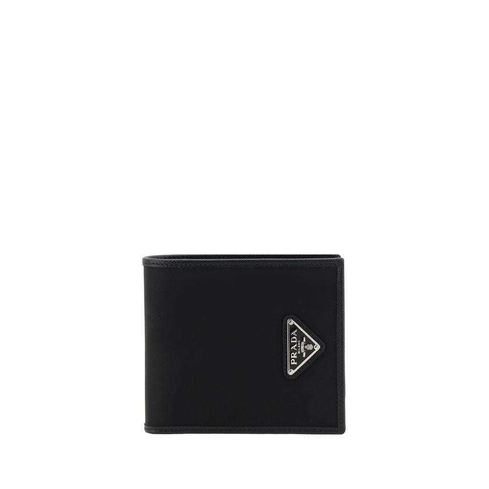 Prada Black Nylon Wallet