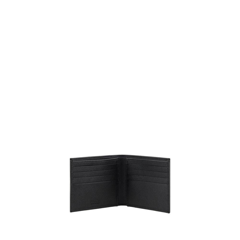 Prada Black Nylon Wallet