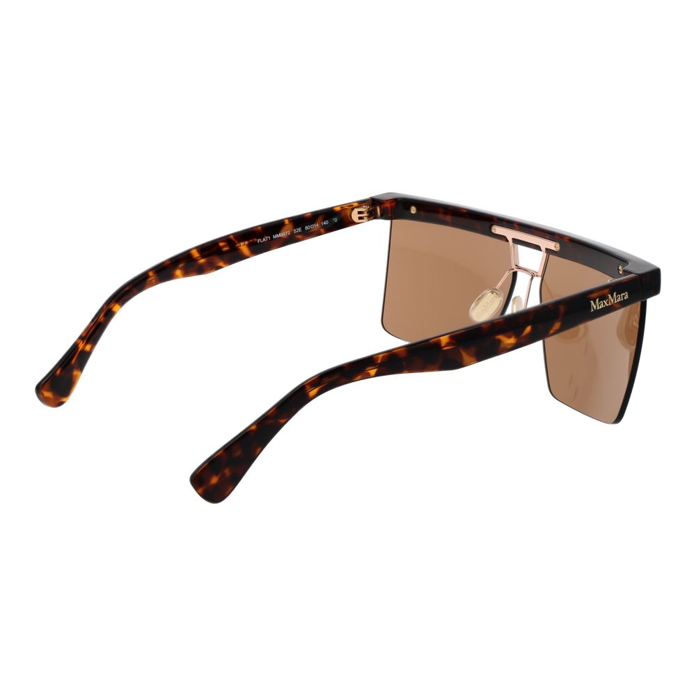 Max Mara Brown Plastic Sunglasses