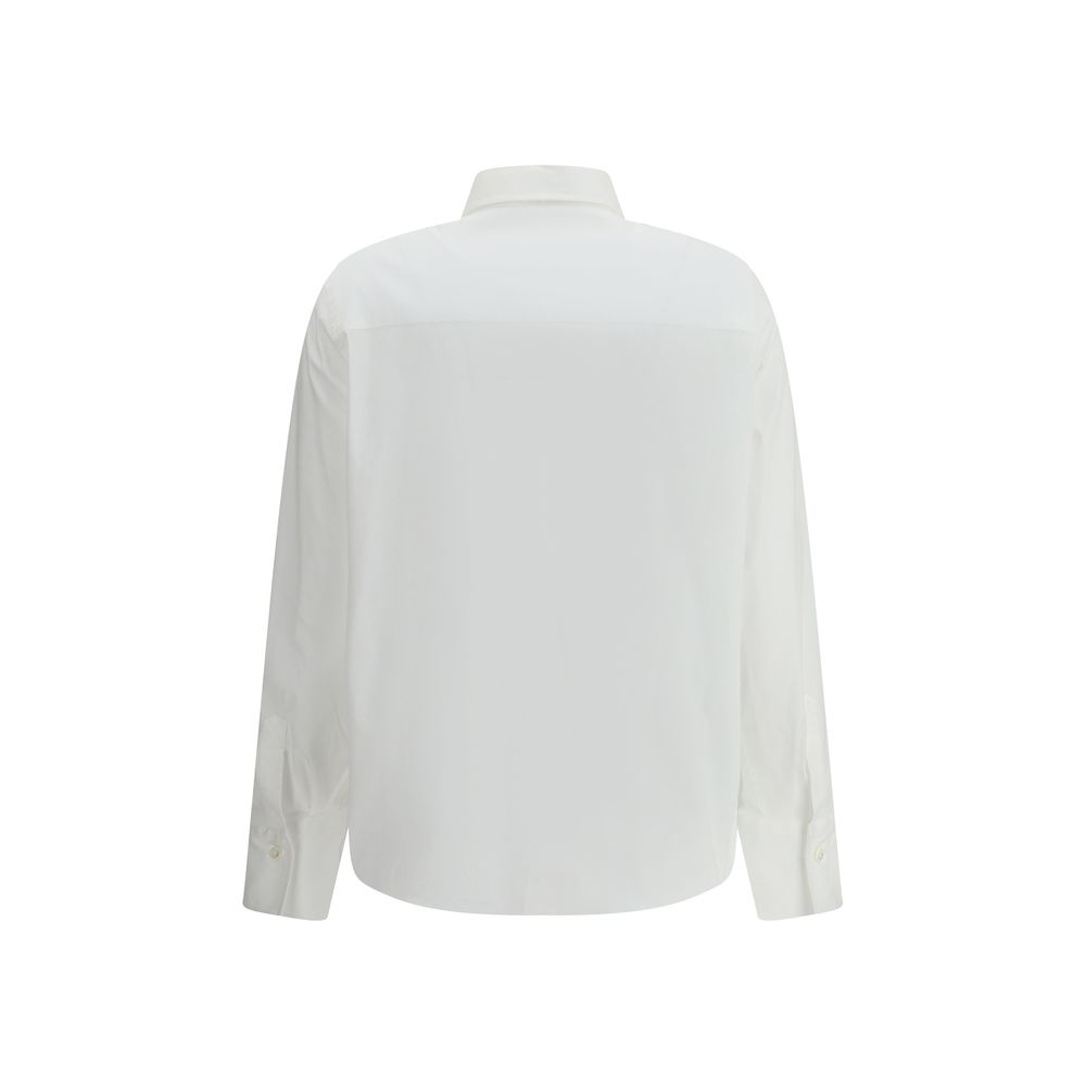 Brunello Cucinelli White Cotton Dress Shirt