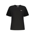 Fila Black Cotton Women T-Shirt