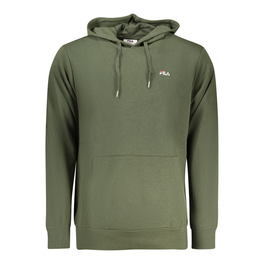 Fila Verde Cotton Male Hoodie