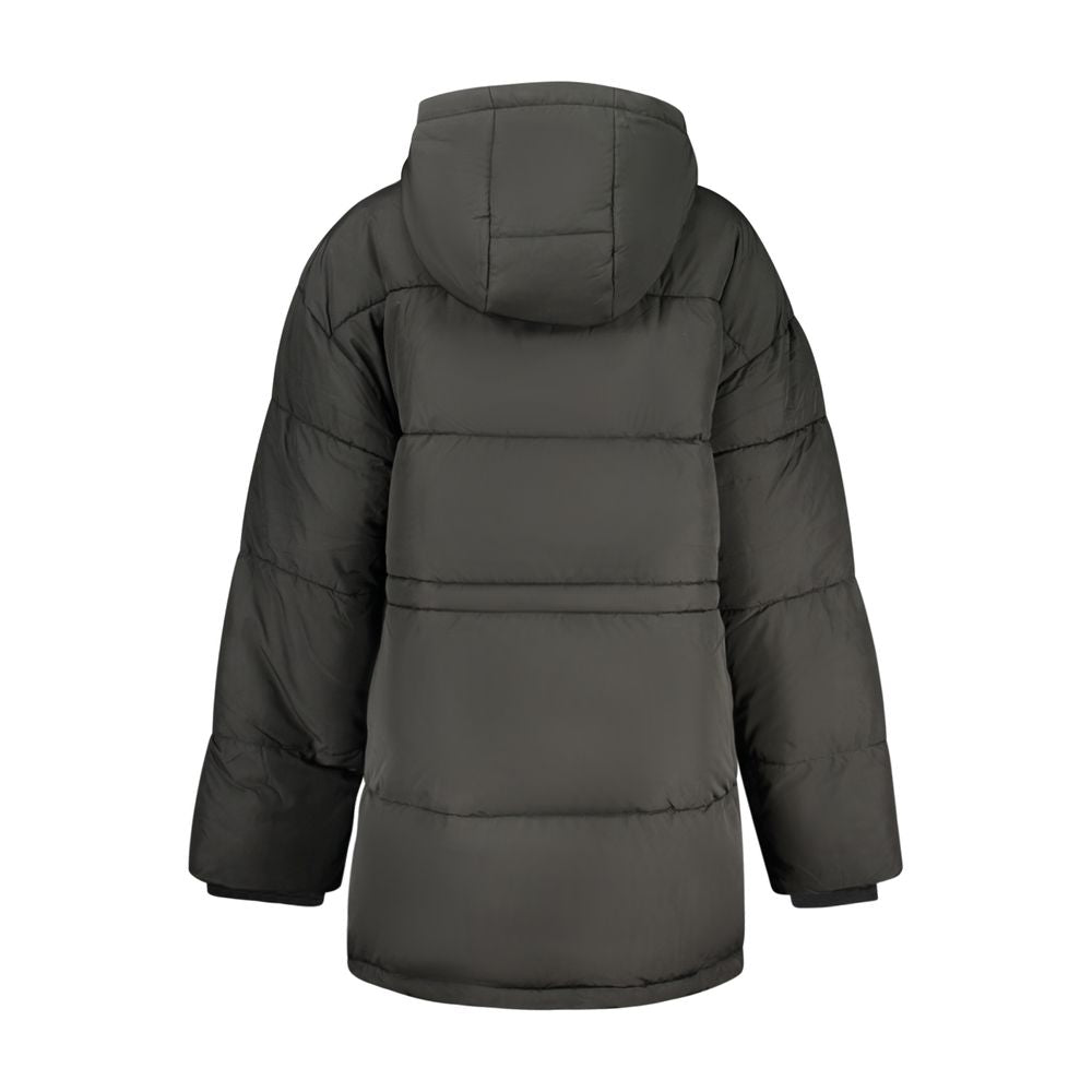 Fila Black Polyester Women Jacket