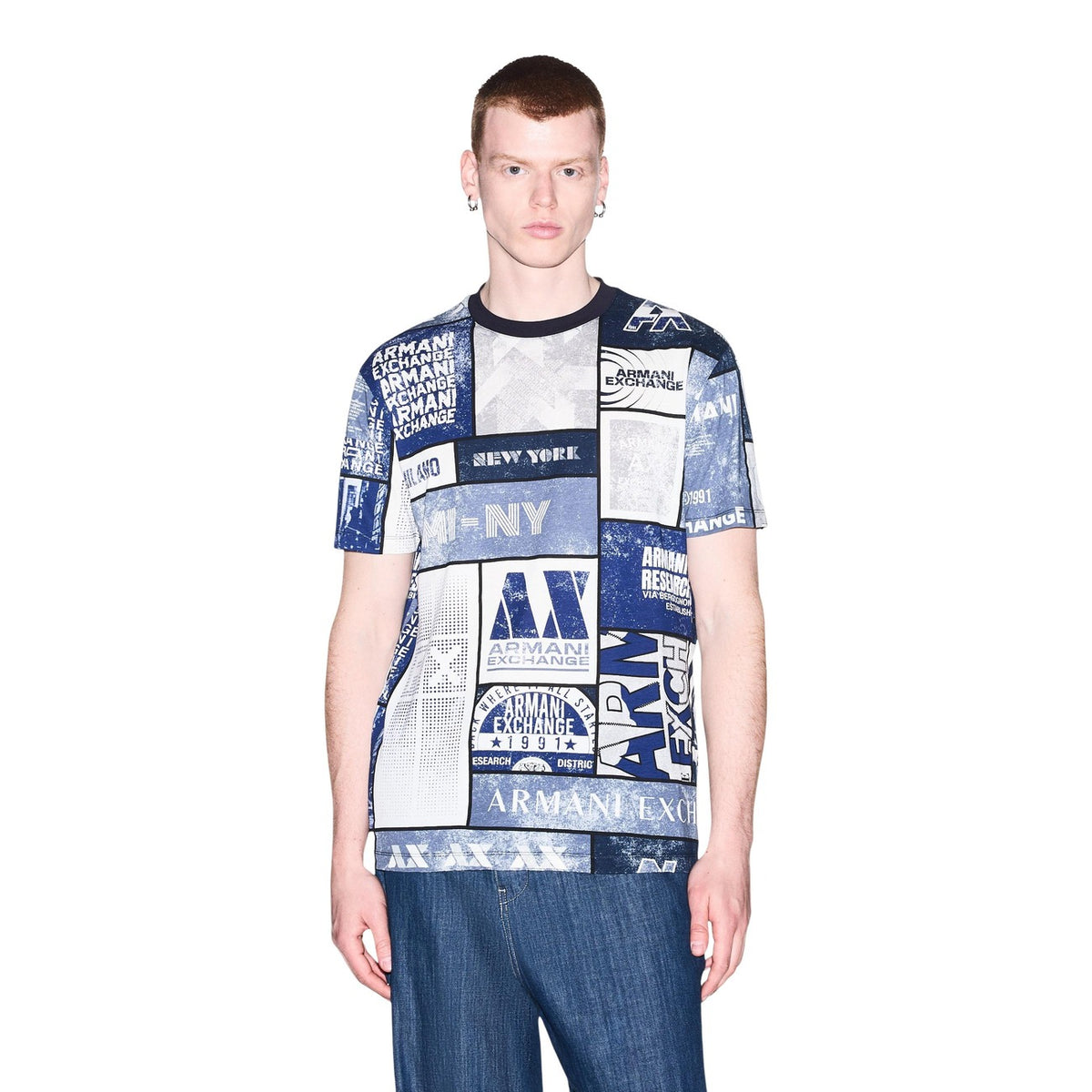 T-shirt da uomo Armani Exchange