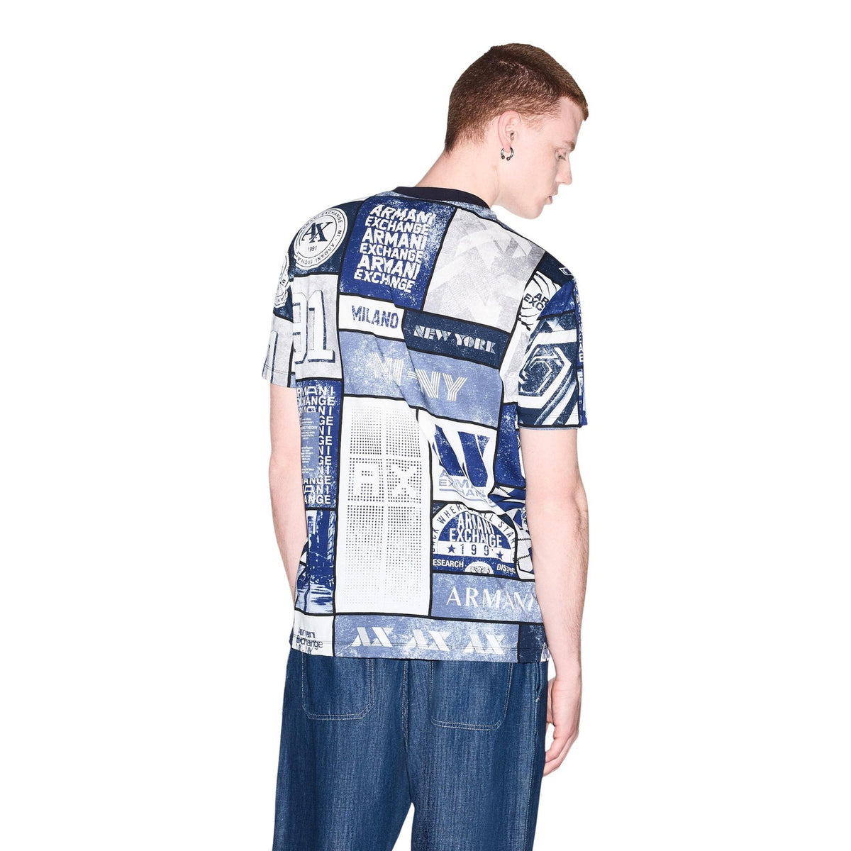 T-shirt da uomo Armani Exchange